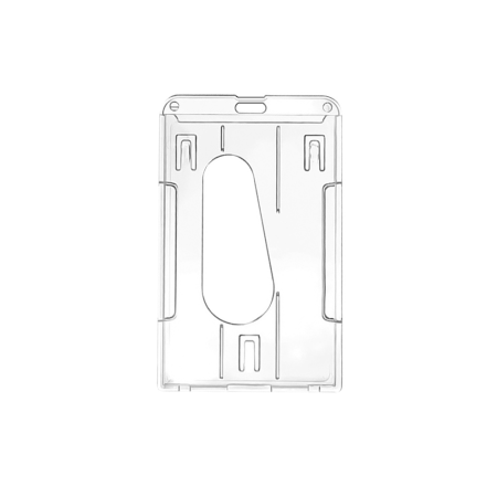 KEYCHAIN LANYARD CARD SLEEVE (HARD)