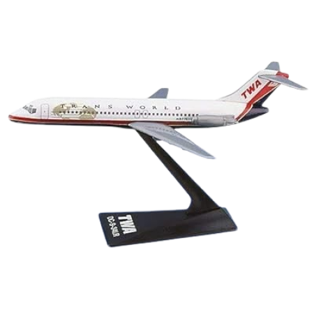 FLIGHT MINIATURES 1:200 DC-9 TWA ADC-01000I-010