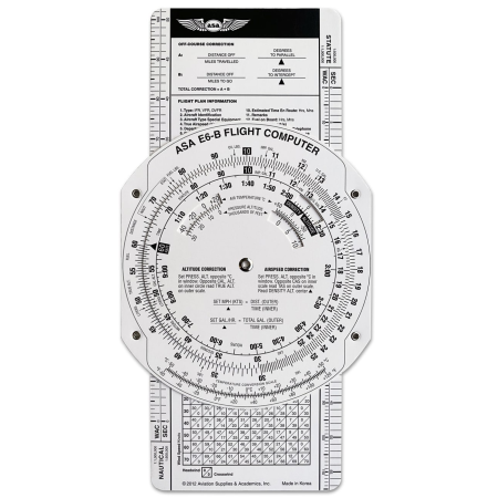ASA FLIGHT COMPUTER E6B PAPER ASA-E6B-P