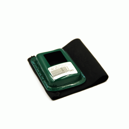 TITANIUM PRO WRIST MOUNT LB ALTIMETER VISO II GREEN (OPENED)