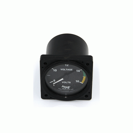 USED - VANS AIRCRAFT VOLTMETER GAUGE 8-1