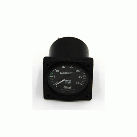 USED - VANS AIRCRAFT TACHOMETER GAUGE 0-3500RPM