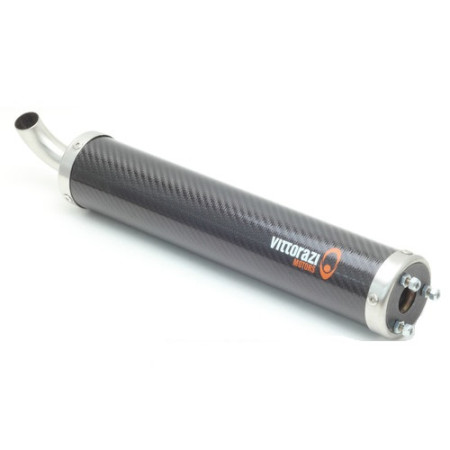 VITTORAZI MOSTER185 COMPLETE SILENCER 350MM ASSEMBLED MP167