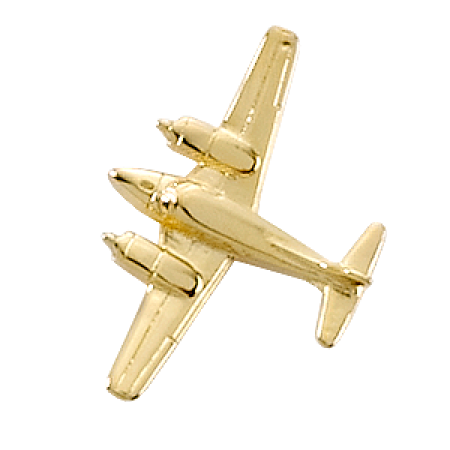 WINGS PIN TWIN ENGINE AV-TWCOMM-CTG