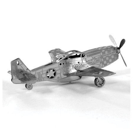 FASCINATIONS INC METAL EARTH MMS003 P-51 MUSTANG