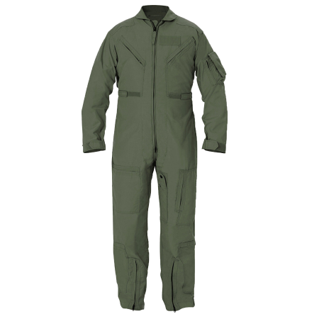 FLIGHT SUIT RIPSTOP GREEN (4) LARGE