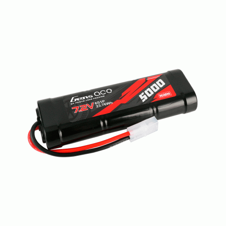 GENS ACE 7.2V 5000MAH 6-CELL NIMH TAMIYA PLUG