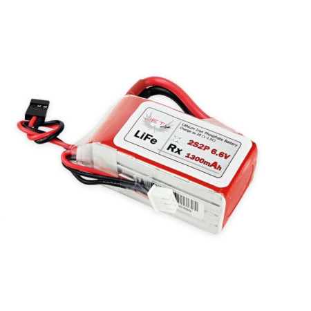 JETI LIFE 6.6V 1300MA PACK JETIRXFE1300