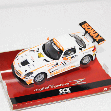 SCX SLOT CAR MERCEDES SLS2011 D10071X300