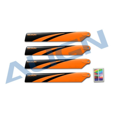TR150 MAIN BLADE 120MM ORANGE HD123EBT