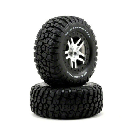 RODA TRAXXAS SLASH KM2 TIRE ON SCT PLIT SPOKE 5877