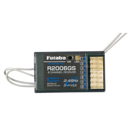 R2006GS 6CH 2.4GHZ FUTAB S-FHSS 01102200-3