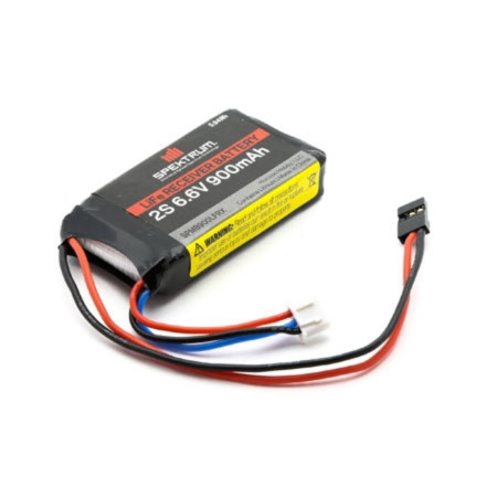 BATERIA SPEKTRUM 6.6V 900MAH 2S LIFE SPMB900LFRX (FOR RECEIVER)