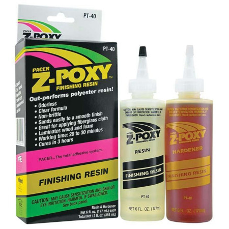 COLA ZAP Z-POXY FINISHING RESIN 12OZ PT-40