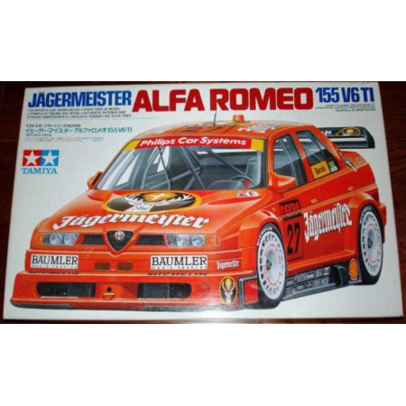PLAST TAMIYA ALFA ROMEU V6 ORANGE 24148