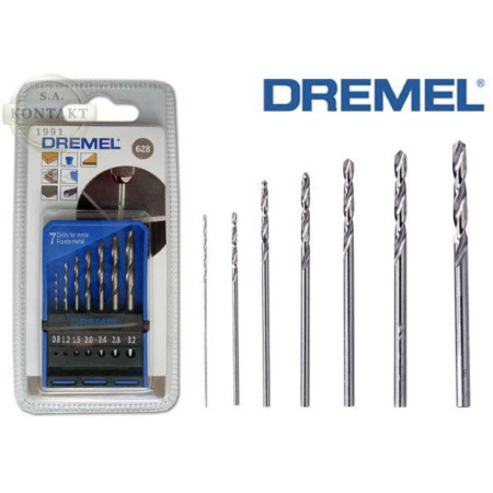 DREMEL DRILL BIT SET 7PC 628