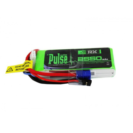 PULSE 7.4V 2250MA 15C RX PLURX15-25502
