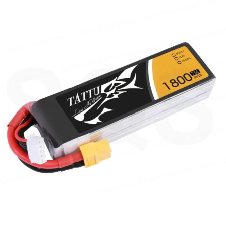 GENS ACE 14.8V 1800MA 75C LIPO RACING XT60 TATTU
