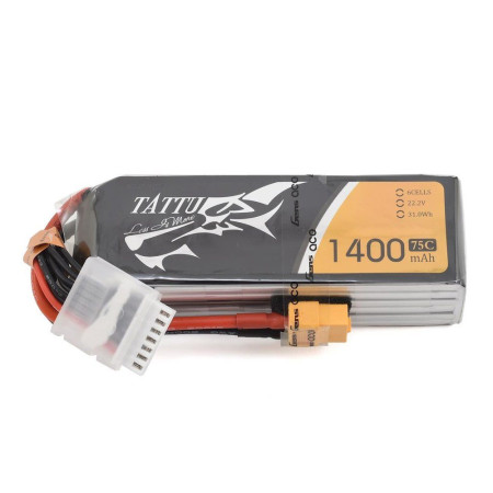 GENS ACE 22.2V 1400MA 75C LIPO XT60 (DISCONT.)