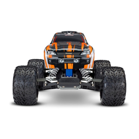 CARRO STAMPEDE TRAX TRUCK ORANG 360544T S/BATERIA E CARREGADOR