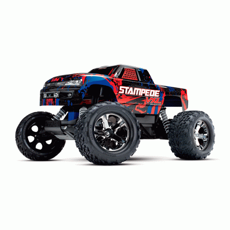 CARRO TRAXXAS 1/10 STAMPEDE VXL 2WD TQI TSM RED 36076-4