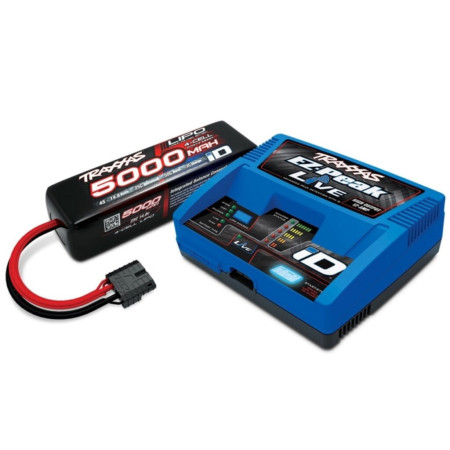 CARREGADOR TRAXXAS EZ-PEAK 2971 + 1 BATTERY 2889X 2996X