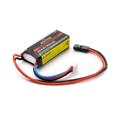 BATERIA SPEKTRUM 6.6V 300MAH 2S LIFE SPMB300LFRX (FOR RECEIVER)