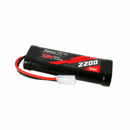 GENS ACE 7.2V 2200MAH 6-CELL NIMH TAMIYA PLUG