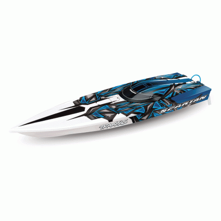 LANCHA TRAXXAS SPARTAN RTR 2.4G 570764T4 BLUE