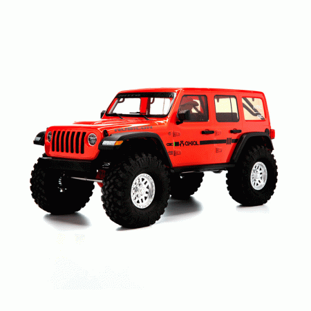 CARRO AXIAL 1/10 SCX10 III JEEP JLU WRANGLER RTR ORANGE AXI03003T2