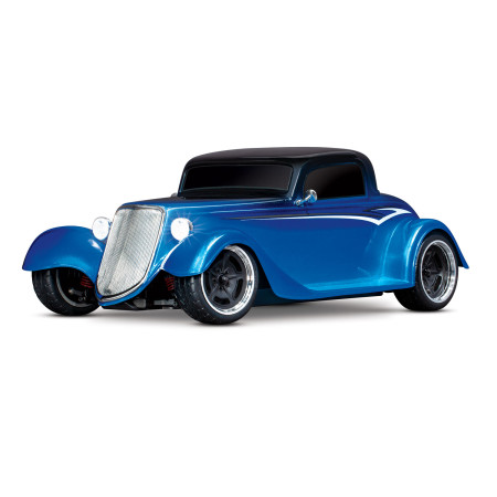 CARRO 4-TEC HOT ROD BLACK/BLUE TRAXXAS 93044-4