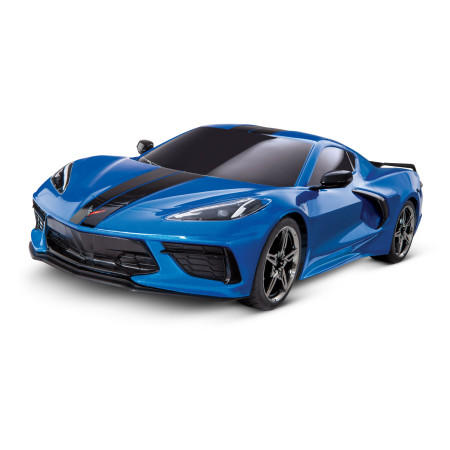 CARRO 4-TEC C8 CORVETE BLUE TRAXXAS 93054-4