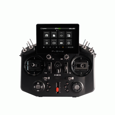 RADIO 20CH FRSKY X20 TANDEM BLACK FCC (SOMENTE TX)
