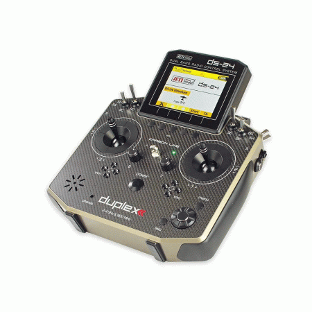 RADIO JETI 24CH DUPLEX DS-24 TX CARBON TITANIUM JETIDS24CTI