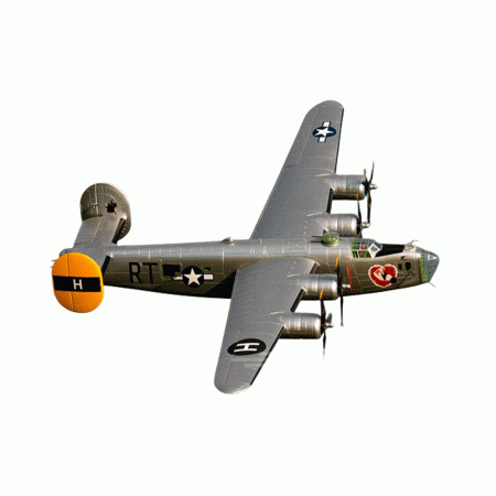 AVIAO FW FLIGHTLINE B-24 LIBERATOR SILVER 2000MM (78