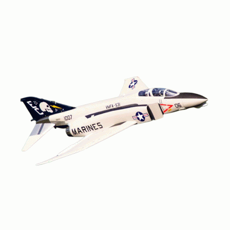 FW F-4 PHANTOM GREY 90MM PNP FJ31223P