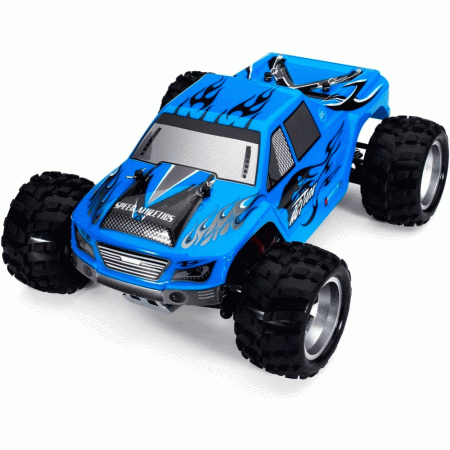 CARRO WLTOYS 1/18 VORTEX 4WD ACTION 50KM BLUE A979