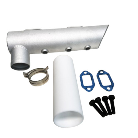 DLE 222CC MUFFLER (3 HOLE) 222Q31