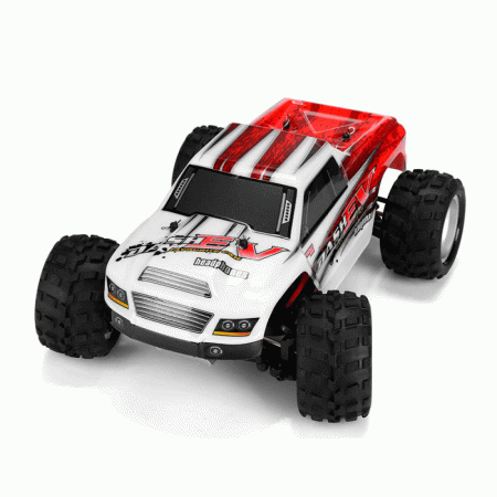CARRO WLTOYS 1/18 VORTEX 4WD DASHEV 70KM RED/WHITE A979-B