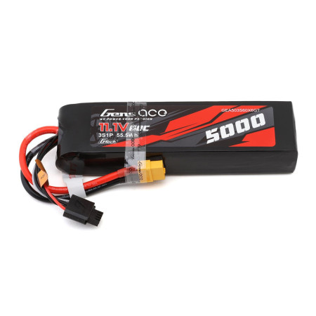 GENS ACE 11.1V 5000MAH 60C 3S LIPO G-TECH XT60 PLUG