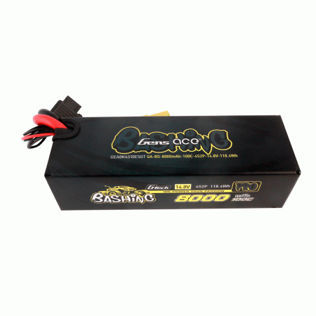 GENS ACE 14.8V 8000MAH BASHING 100C 4S G-TECH EC5 (FOR ARRMA)