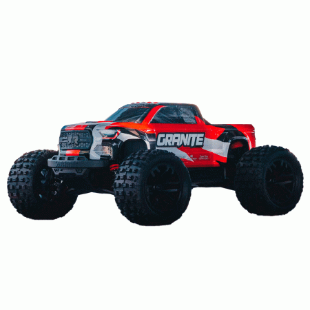 CARRO ARRMA 1/18 GRANITE GROM MEGA 380 4WD RTR RED ARA2102T2