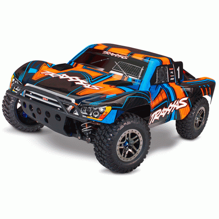 CARRO TRAXXAS 1/10 SLASH 4WD ULTIMATE BLX TSM ORANGE 68277-4
