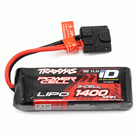 BATERIA TRAXXAS 11.1V 1400MAH 25C 3-CELL LIPO 2823X