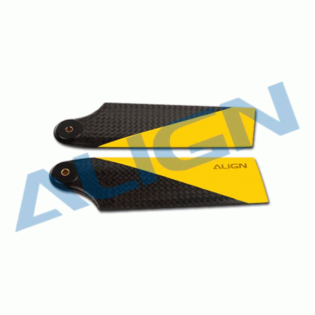 TB60 95 CARBON FIBER TAIL BLADE YELLOW HQ0950ET