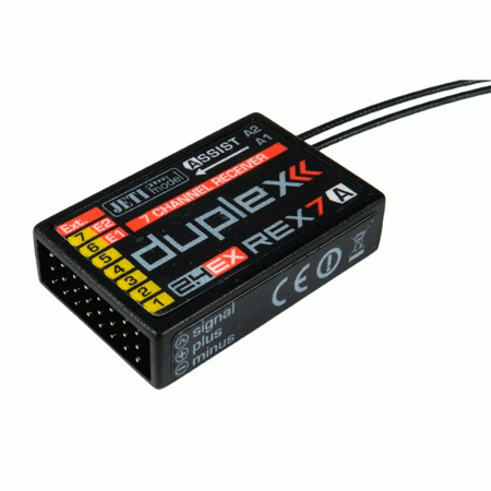 RECEPTOR JETI 7CH DUPLEX REX 7 ASSIST US JDEX-RR7A-US