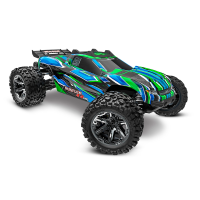 CARRO TRAXXAS 1/10 RUSTLER VXL 4WD BLX TQI TSM GREEN 67376-4