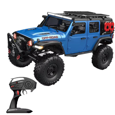 CARRO HB TOYS 1/10 JEEP WILDERNESS RTR BLUE HB-R1013-1
