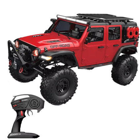 CARRO HB TOYS 1/10 JEEP WILDERNESS RTR RED HB-R1014-1