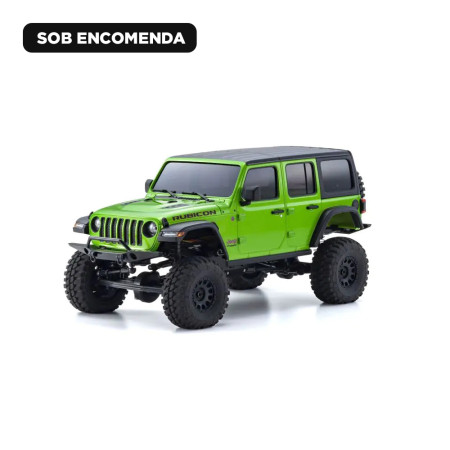CARRO KYOSHO MINI-Z JEEP WRANGLER 4WD UNLIMITED RUBICON MOJITO 32536GR